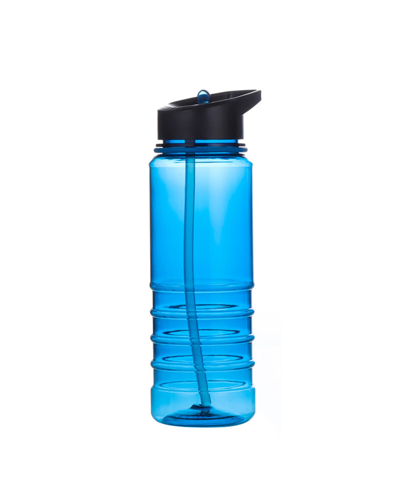 700 ml tragbare Tritan-Strohflasche für Outdoor-Sportarten